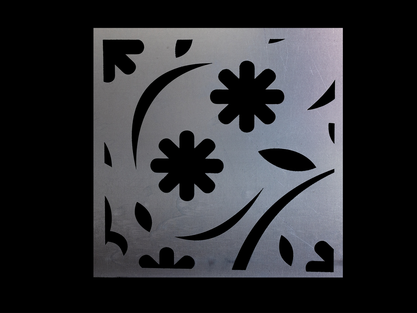 lazer cut metal panel