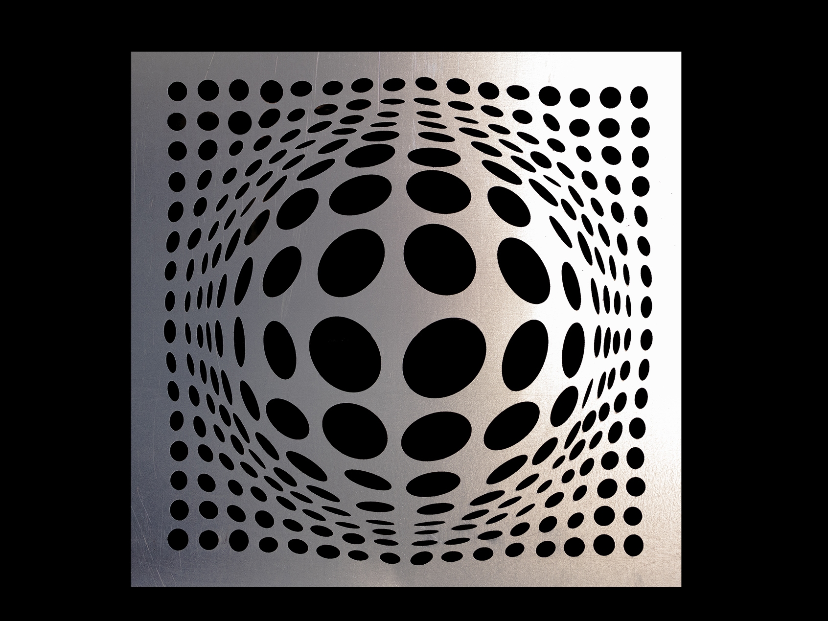 lazer cut metal panel