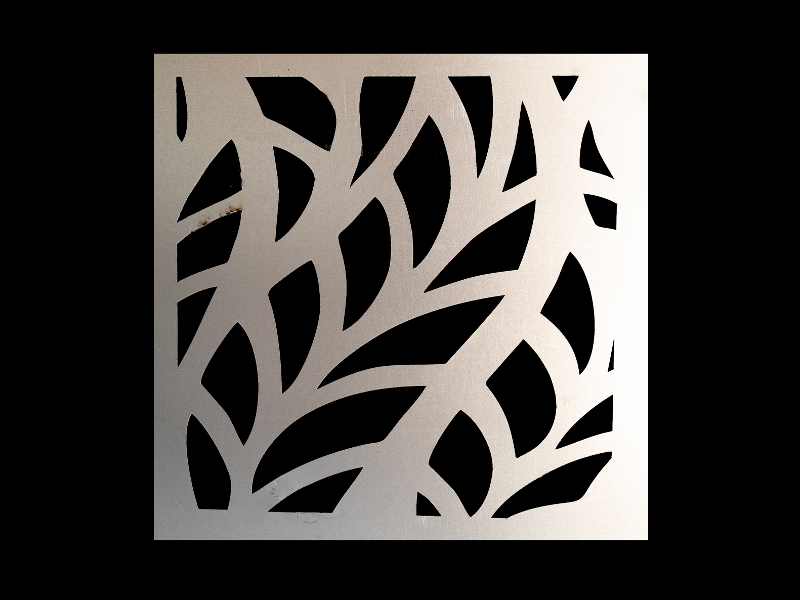 lazer cut metal panel