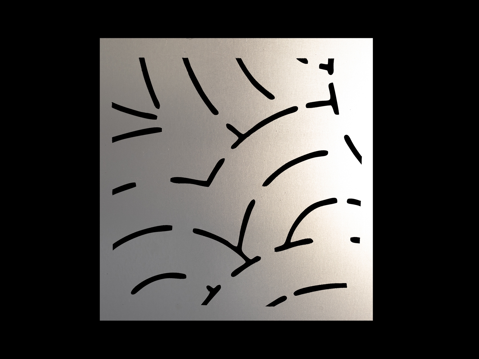 lazer cut metal panel