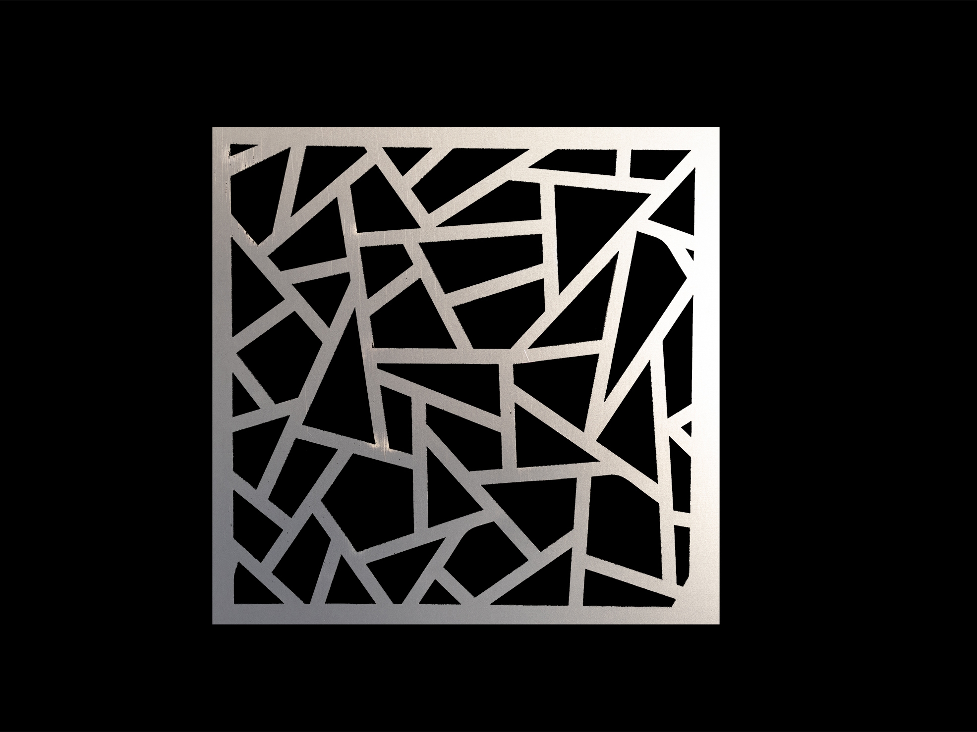 lazer cut metal panel